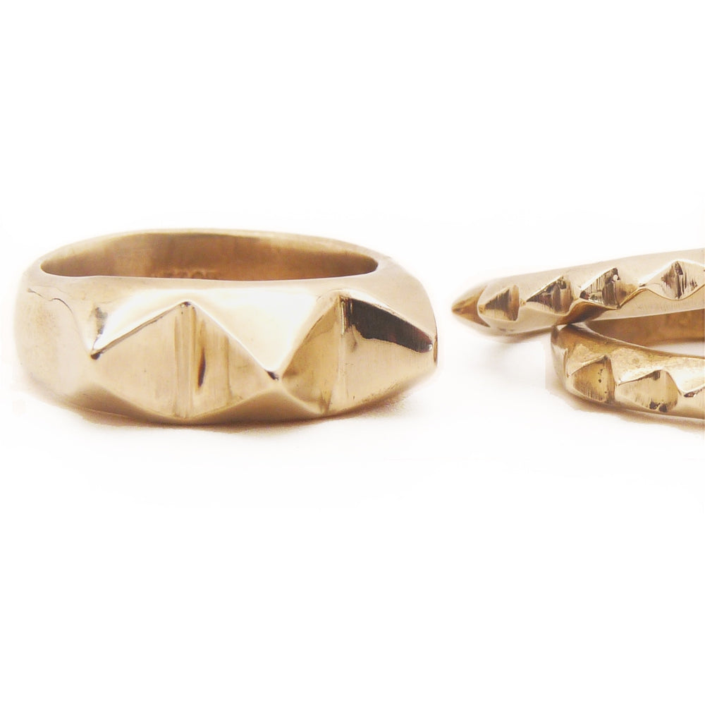 PERO Trio Ring Set | Bronze