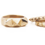 PERO Trio Ring Set | Bronze