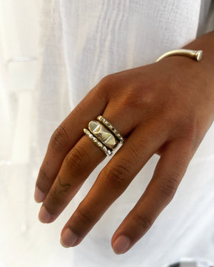 PERO Trio Ring Set | Silver