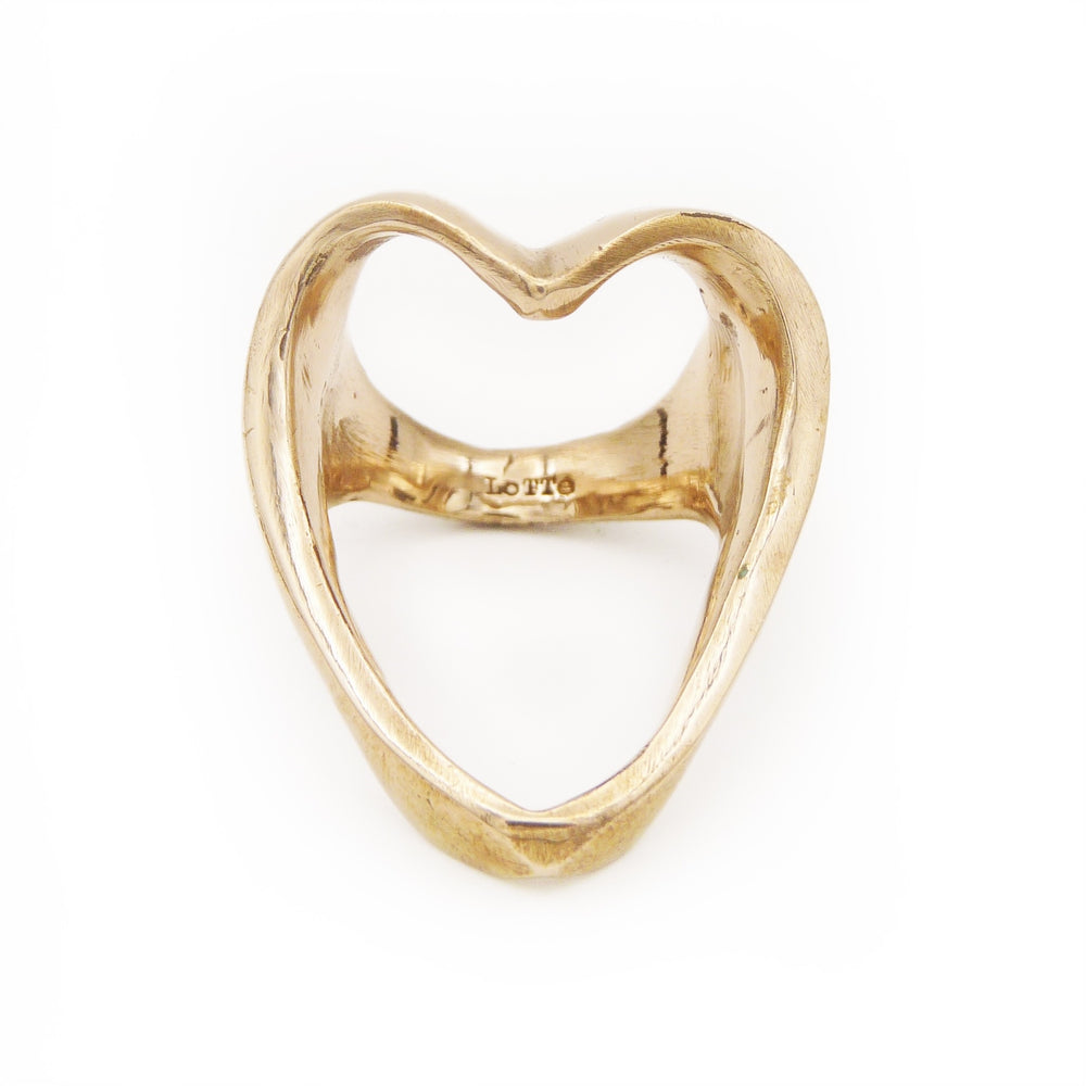 EROS HEART Ring | Bronze
