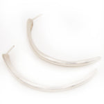 CASCADE Half Hoops | Silver