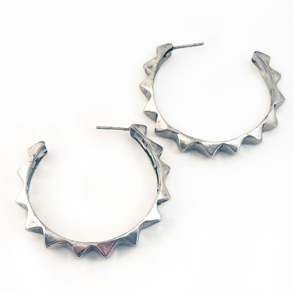 PERO Big Hoops | Silver