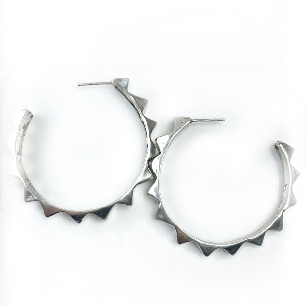 PERO Big Hoops | Silver