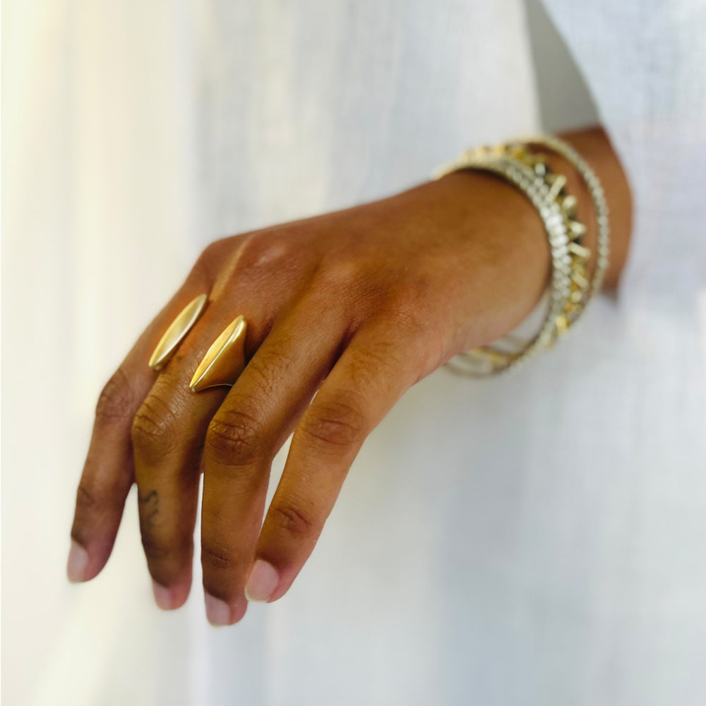 SULIS Floating Ring | Bronze