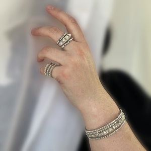 CLIFTON Bangle | Silver