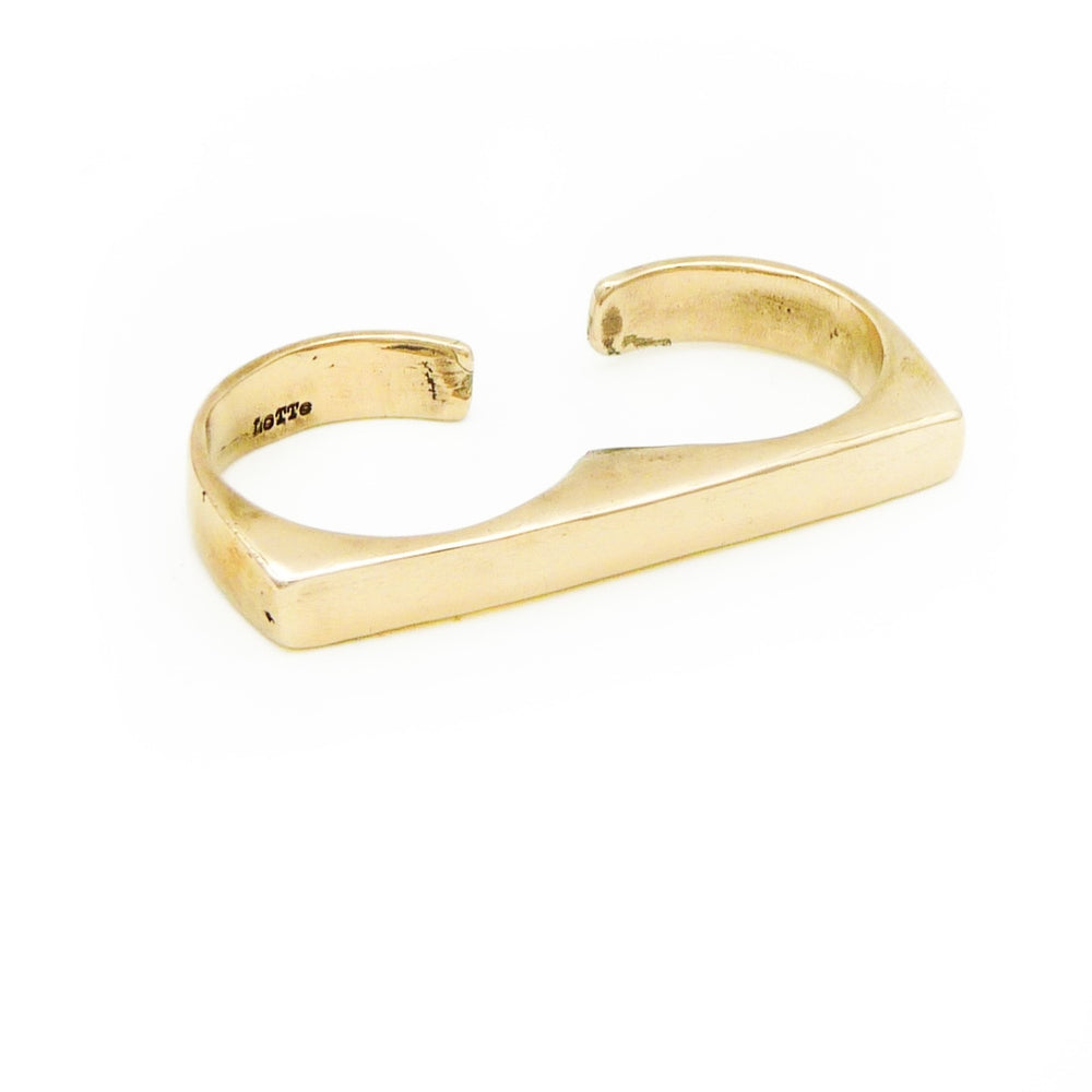 PERO Double Ring | Bronze