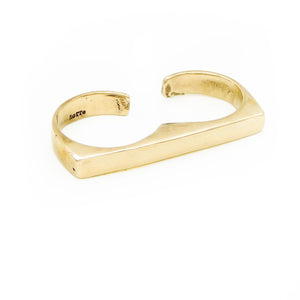 PERO Double Ring | Bronze