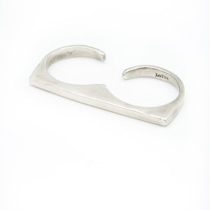 CLIFTON Double Ring | Silver