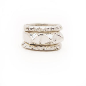 PERO Trio Ring Set | Silver