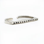 CLIFTON Double Studded Ring | Silver