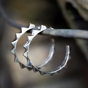 PERO Big Hoops | Silver
